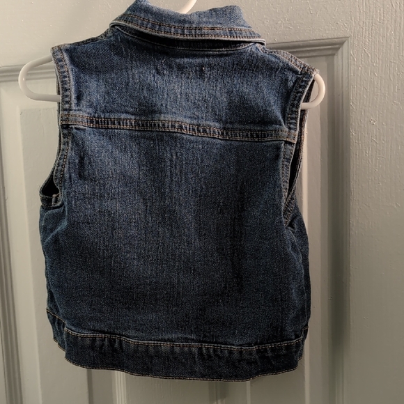 BCBGirls Classic Blue Denim Vest - Picture 3 of 9